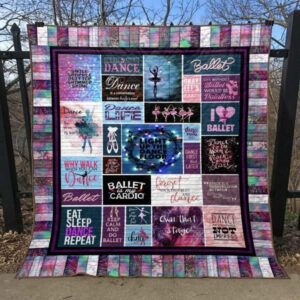 Light Up The Dance Floor Quilt Blanket Th19  Quilt